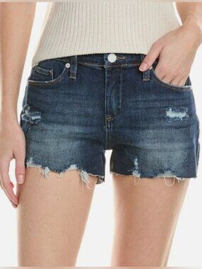 Blank NYC The Astor Distressed Cutoff Denim Shorts